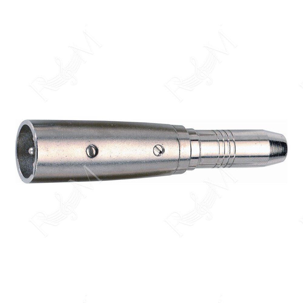 G/117-K Adattatore XLR Maschio/Presa Jack 6.3