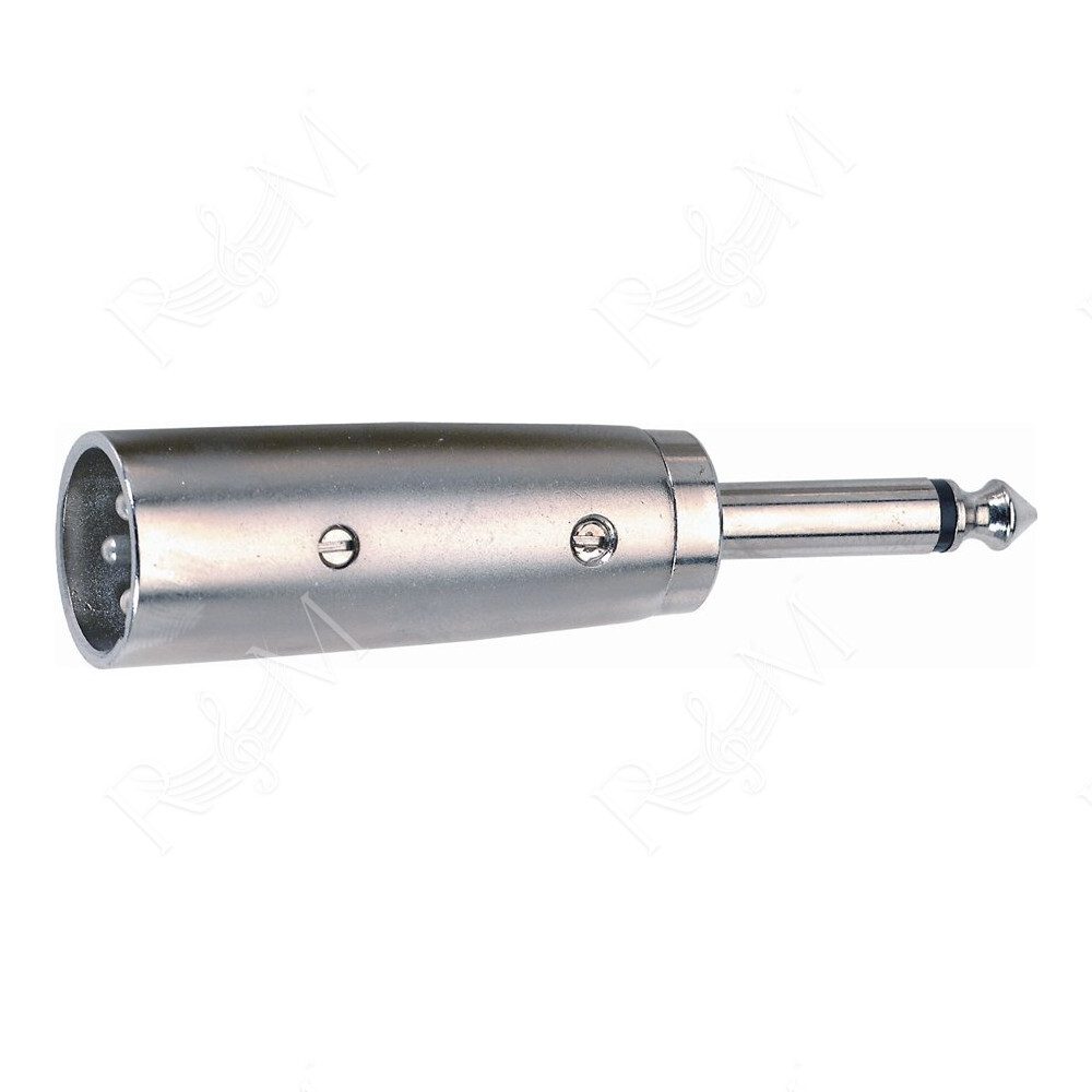 G/123-K Adattatore XLR Maschio/Jack TS Mono 6.3