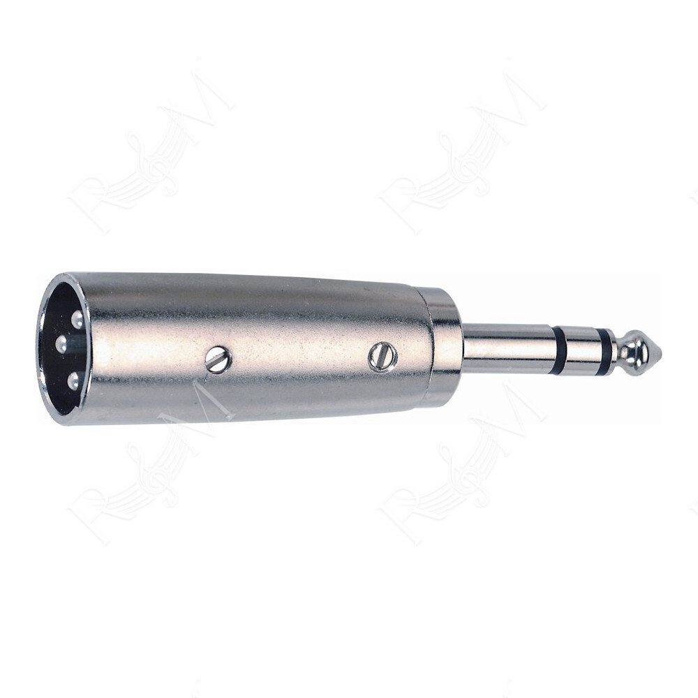 G/124-K Adattatore XLR Maschio/Jack TRS Stereo 6.3