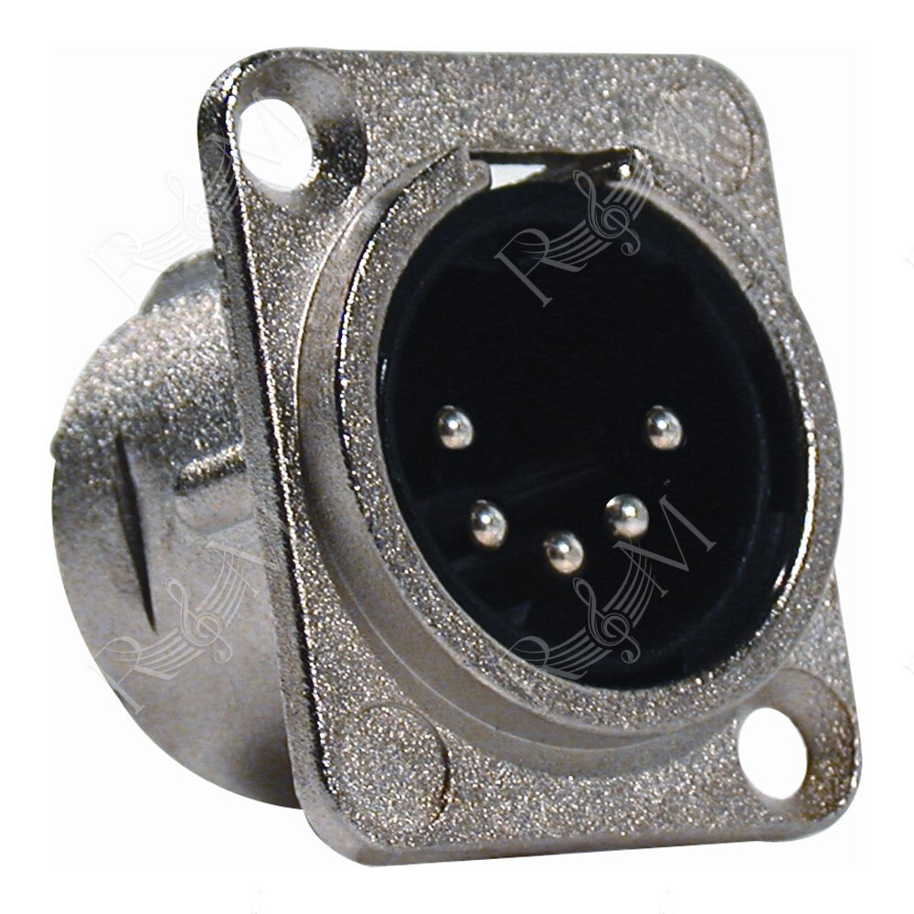 NC/337-K XLR 5 poli maschio da pannello