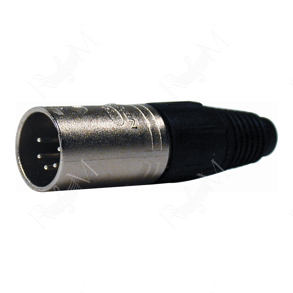 NC/349 XLR 5 poli maschio Neutrik (NC5MXX)