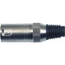 NC/355-K Connettore Cannon XLR 3 Poli Maschio in Metallo