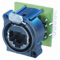 NC/378 Connettore EtherCON® da pannello Neutrik (NE8FAV-YK)
