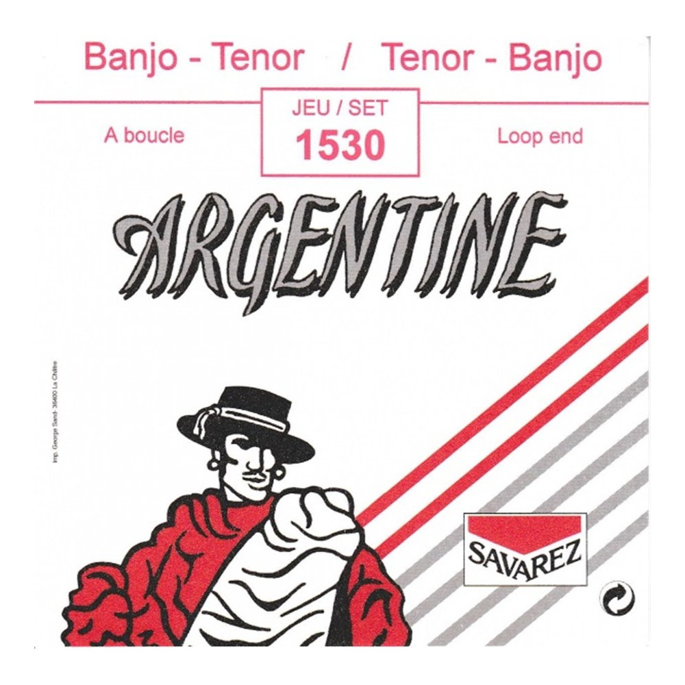 1530 Set 4 Corde Loop End Banjo Tenore