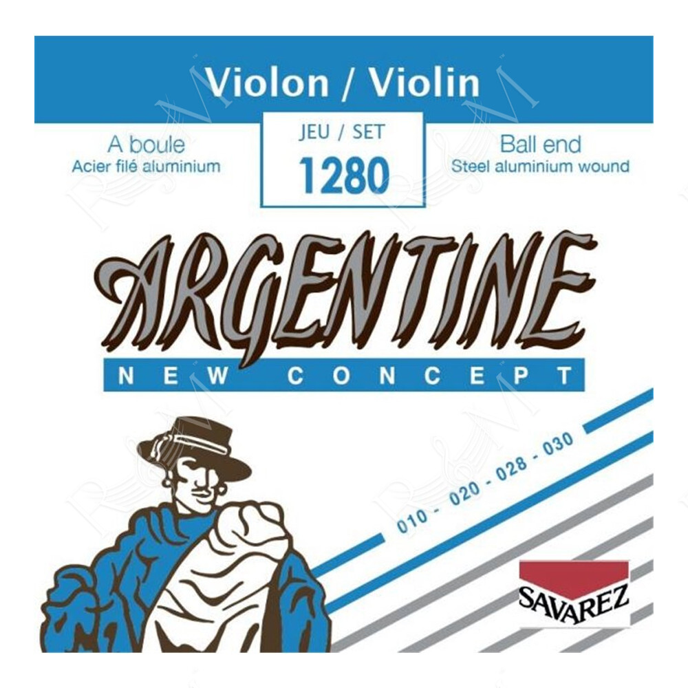 1281 Corda singola MI-1 Liscia in Acciaio Violino