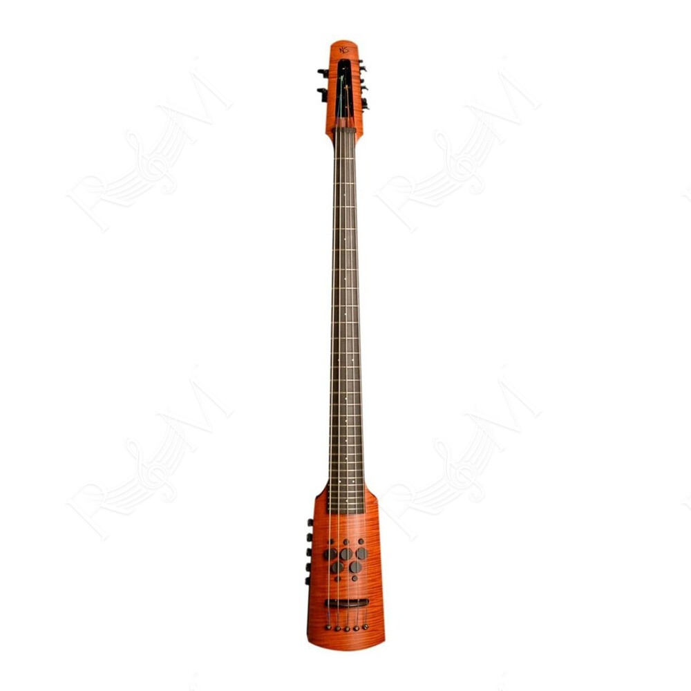 CR Omni Bass 5 Fretted Amber Stain