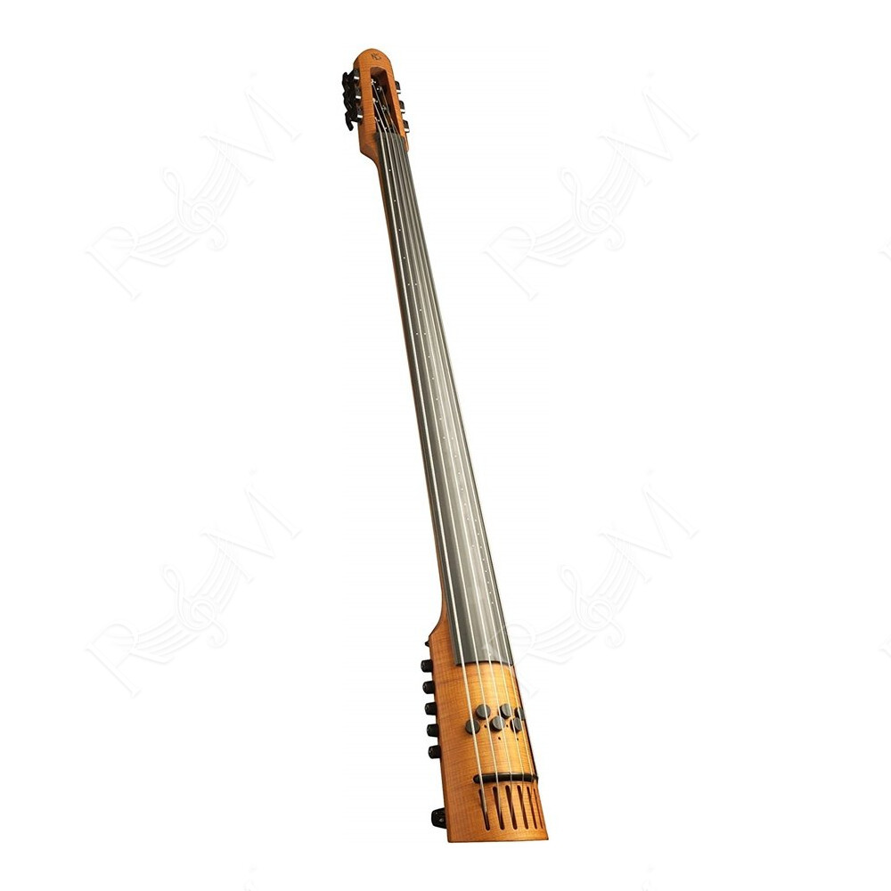 EU6 Electric Upright Bass 6 Amber Stain