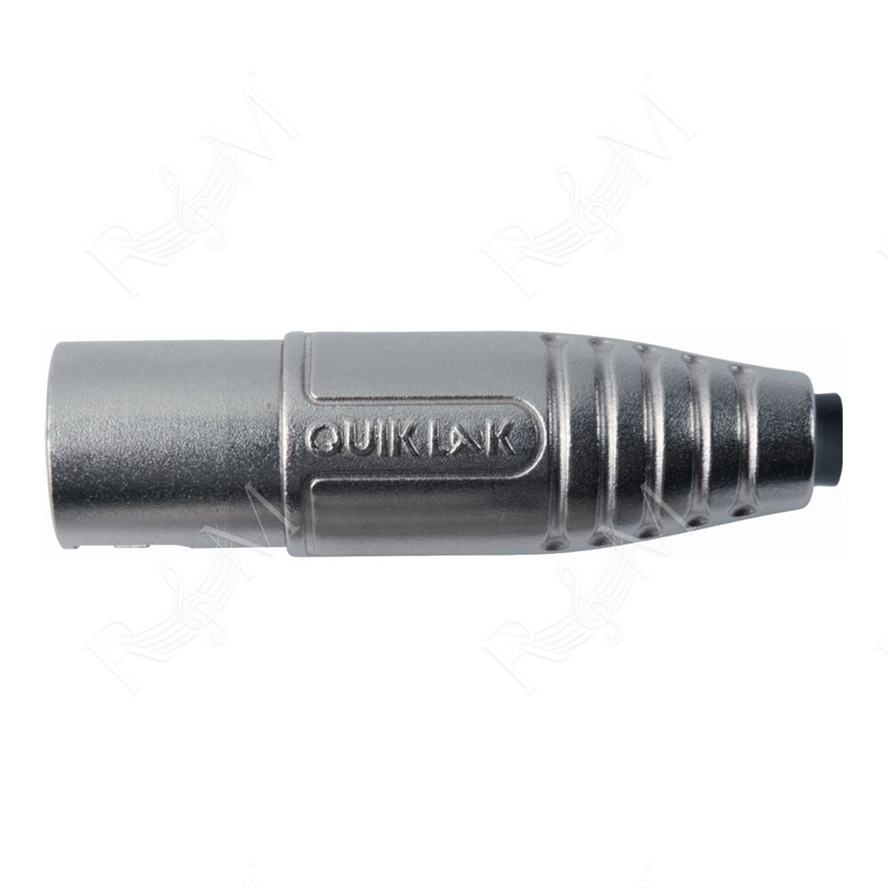 NC/555-K Connettore Cannon XLR 3 Poli Maschio Heavy Duty