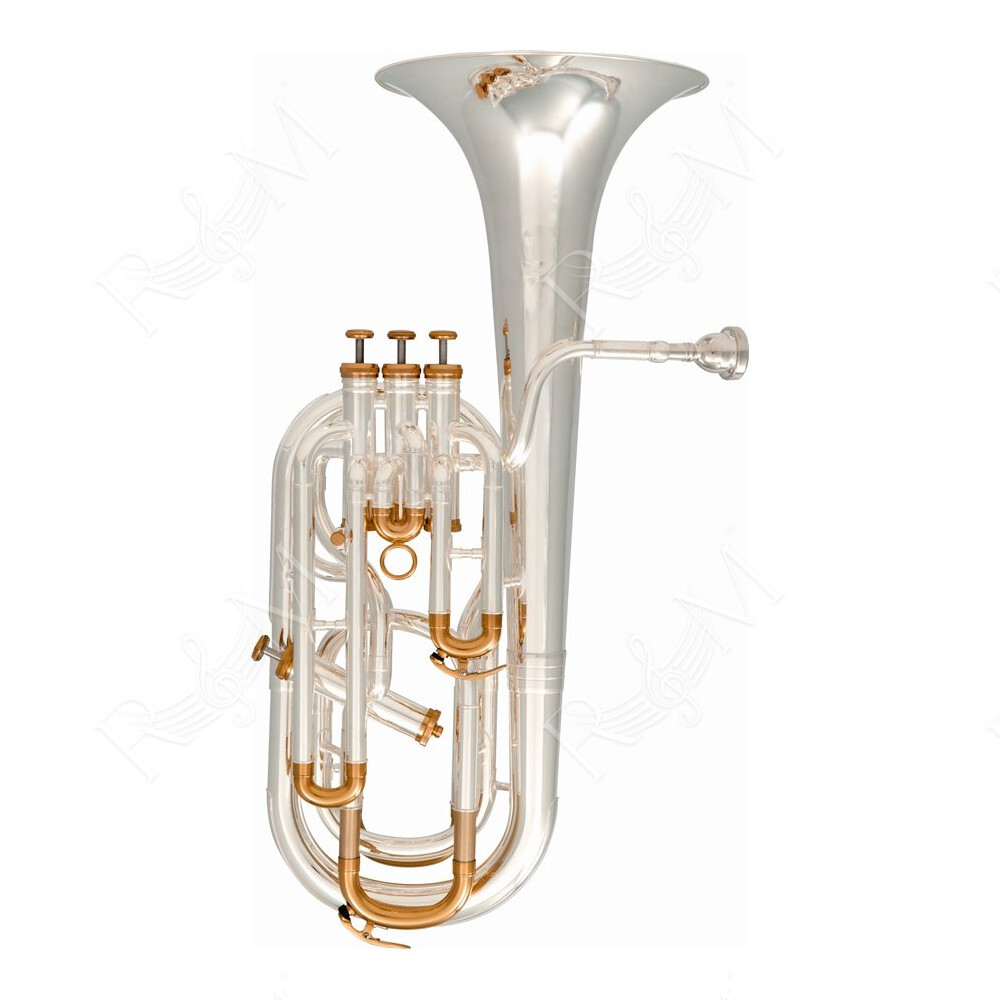 VSM BA910S Flicorno Baritono Nation 3 pistoni in Sib argentato